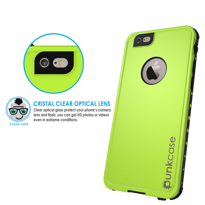 iPhone 6s/6 Waterproof Case, PunkCase StudStar Light Green w/ Attached Screen Protector | Lifetime Warranty (Color in image: teal)