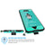 iPhone 6S+/6+ Plus Waterproof Case, PUNKcase StudStar Teal w/ Attached Screen Protector | Warranty (Color in image: white)