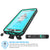Galaxy Note 5 Waterproof Case, Punkcase StudStar Teal Shock/Dirt/Snow Proof | Lifetime Warranty (Color in image: light green)