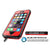 iPhone 5S/5 Waterproof Case, PunkCase StudStar Red Case Water/Shock/Dirt Proof | Lifetime Warranty (Color in image: pink)