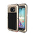 Galaxy S6 EDGE  Case, PUNKcase Metallic Gold Shockproof  Slim Metal Armor Case (Color in image: gold)