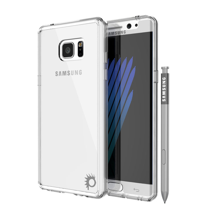 Note 7 Case Punkcase® LUCID 2.0 Clear Series Series w/ PUNK SHIELD Screen Protector | Ultra Fit (Color in image: clear)