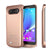 Galaxy Note 5 Battery Case, Punkcase 5000mAH Charger Case W/ Screen Protector | IntelSwitch [Rose Gold] (Color in image: Rose Gold)