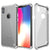 iPhone X Case, Punkcase [BLAZE SERIES] Protective Cover W/ PunkShield Screen Protector [Shockproof] [Slim Fit] for Apple iPhone 10 [Silver] (Color in image: Silver)