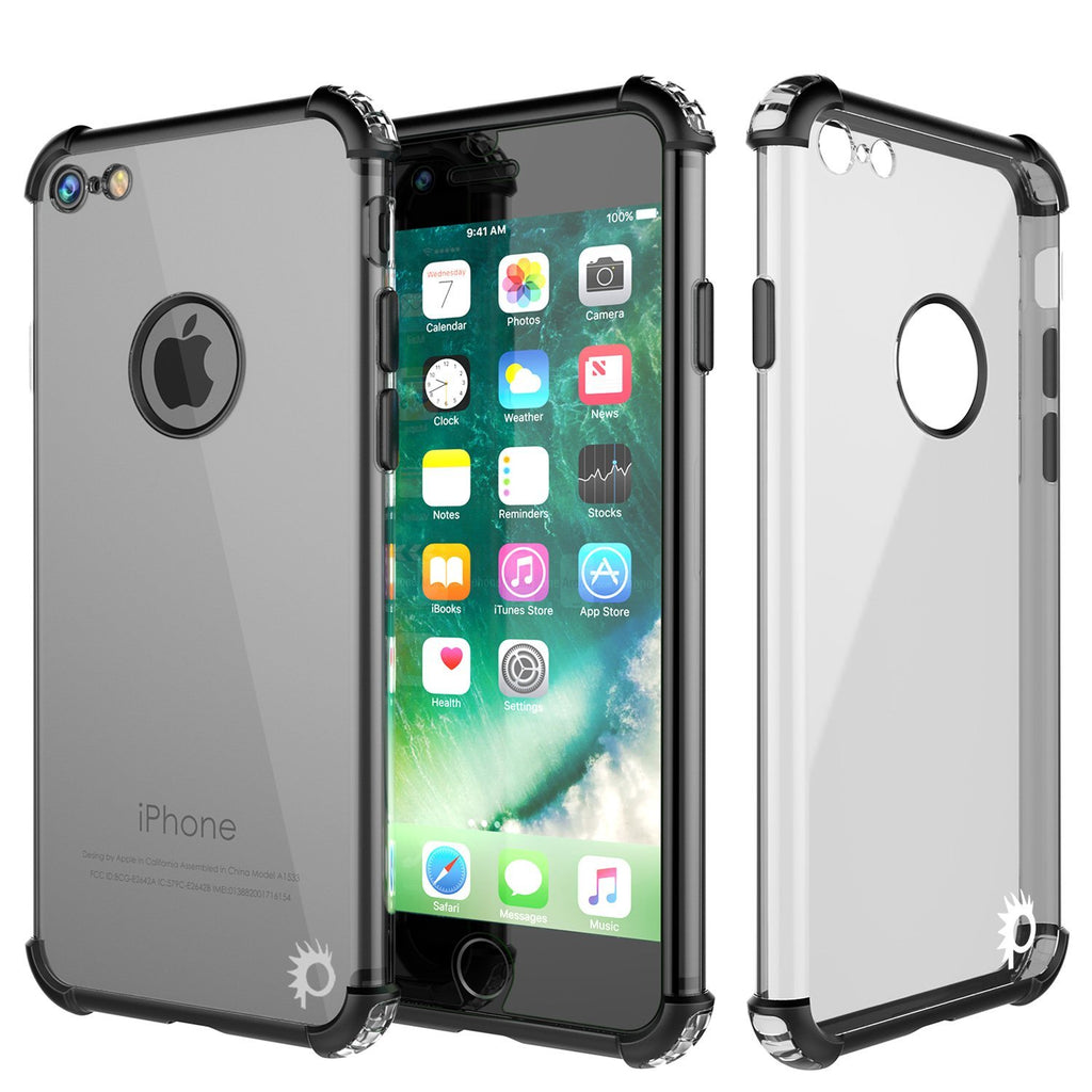 iPhone SE (4.7") Case, Punkcase [BLAZE SERIES] Protective Cover W/ PunkShield Screen Protector [Shockproof] [Slim Fit] for Apple iPhone [Silver] 