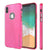 iPhone X Case, Punkcase Galactic 2.0 Series Ultra Slim w/ Tempered Glass Screen Protector | [Pink] (Color in image: pink)