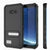 Protector [PURPLE]Galaxy S8 Waterproof Case, Punkcase [KickStud Series] [Slim Fit] [IP68 Certified] [Shockproof] [Snowproof] Armor Cover [Black] (Color in image: Black)