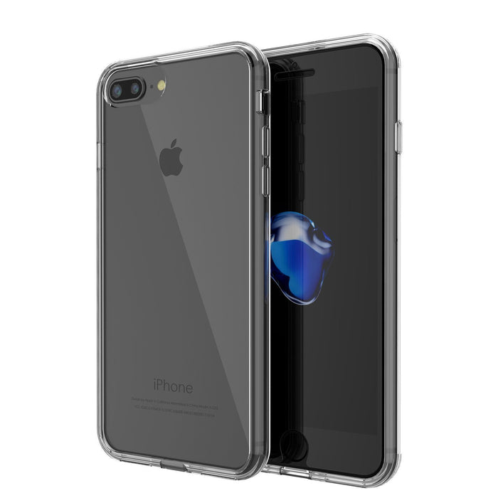 iPhone 8+ Plus Case PunkCase LUCID Clear Series for Apple iPhone 8+ Plus (Color in image: clear)