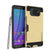 Galaxy Note 5 Case PunkCase SLOT Gold Series Slim Armor Soft Cover Case w/ Tempered Glass (Color in image: Gold)