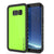 Galaxy S8 Plus Waterproof Case PunkCase StudStar Light Green Thin 6.6ft Underwater IP68 ShockProof (Color in image: light green)