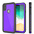 iPhone X Waterproof IP68 Case, Punkcase [Purple] [StudStar Series] [Slim Fit] [Dirtproof] (Color in image: Clear.)