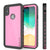 iPhone X Waterproof IP68 Case, Punkcase [Pink] [StudStar Series] [Slim Fit] [Dirtproof] (Color in image: teal)