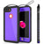 iPhone 8+ Plus Waterproof Case, Punkcase ALPINE Series, Purple | Heavy Duty Armor Cover (Color in image: purple)