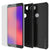 Google pixel 3 CarbonShield Heavy Duty & Ultra Thin 2  Leather Cover 