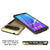 Galaxy Note 5 Case PunkCase CLUTCH Gold Series Slim Armor Soft Cover Case w/ Tempered Glass (Color in image: Grey)