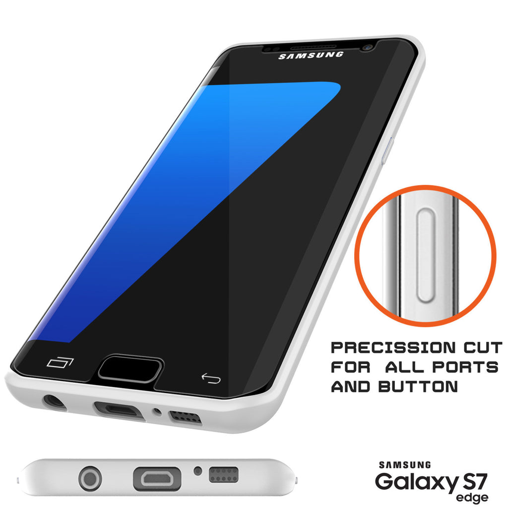 PRECISSION CUT FOR ALL PORTS AND BUTTON Samsung Galaxy S7 edge (Color in image: red)