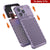 PunkCase for iPhone 14 Pro Aluminum Alloy Case [Fortifier Extreme Series] Ultra Durable Cover [Liliac]