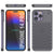 PunkCase for iPhone 14 Pro Aluminum Alloy Case [Fortifier Extreme Series] Ultra Durable Cover [Grey]