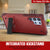 Punkcase Galaxy S24 Ultra Case [Reliance Series] Protective Hybrid Military Grade Cover W/Built-in Kickstand [Red-Rose]