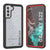 Galaxy S22 Water/ Shock/ Snowproof [Extreme Series] Slim Screen Protector Case [Red] (Color in image: Red)