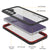 Galaxy S23 FE Water/ Shock/ Snowproof [Extreme Series] Slim Screen Protector Case [Red]