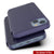 Punkcase iPhone 14 Plus Reflector Case Protective Flip Cover [Purple]