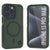 PunkCase iPhone 15 Pro Max Case, [Spartan 2.0 Series] Clear Rugged Heavy Duty Cover W/Built in Screen Protector [dark green]