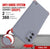 Punkcase Protective & Lightweight TPU Case [Sunshine Series] for Galaxy S20 [Grey] (Color in image: Teal)