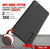 Punkcase Protective & Lightweight TPU Case [Sunshine Series] for Galaxy S20 [Black] (Color in image: Teal)