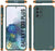 Punkcase Protective & Lightweight TPU Case [Sunshine Series] for Galaxy S20+ Plus [Dark Green] (Color in image: Grey)