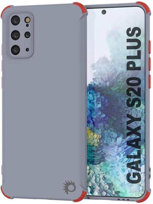Punkcase Protective & Lightweight TPU Case [Sunshine Series] for Galaxy S20+ Plus [Grey] (Color in image: Grey)