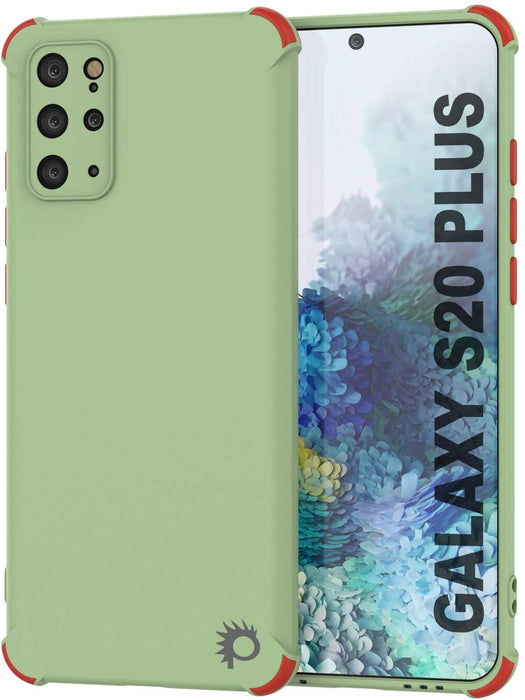 Punkcase Protective & Lightweight TPU Case [Sunshine Series] for Galaxy S20+ Plus [Light Green] (Color in image: Light Green)