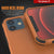 Punkcase Protective & Lightweight TPU Case [Sunshine Series] for iPhone 12 [Orange] (Color in image: Black)