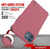 Punkcase Protective & Lightweight TPU Case [Sunshine Series] for iPhone 12 [Rose] (Color in image: Grey)