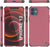 Punkcase Protective & Lightweight TPU Case [Sunshine Series] for iPhone 12 [Rose] (Color in image: Dark Green)