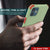 Punkcase Protective & Lightweight TPU Case [Sunshine Series] for iPhone 12 Mini [Light Green] (Color in image: Teal)