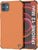 Punkcase Protective & Lightweight TPU Case [Sunshine Series] for iPhone 12 Mini [Orange] (Color in image: Orange)