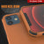 Punkcase Protective & Lightweight TPU Case [Sunshine Series] for iPhone 12 Mini [Orange] (Color in image: Grey)