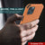 Punkcase Protective & Lightweight TPU Case [Sunshine Series] for iPhone 12 Pro [Orange] (Color in image: Rose)