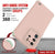 Punkcase Protective & Lightweight TPU Case [Sunshine Series] for Galaxy S20 Ultra [Pink] (Color in image: Grey)