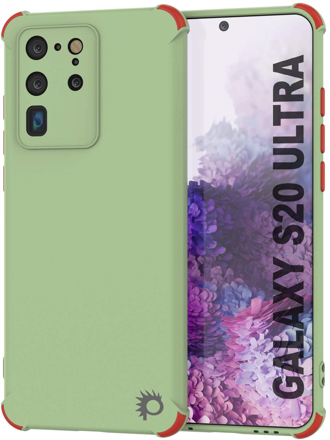 Punkcase Protective & Lightweight TPU Case [Sunshine Series] for Galaxy S20 Ultra [Light Green] (Color in image: Light Green)