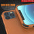 Punkcase Protective & Lightweight TPU Case [Sunshine Series] for iPhone 12 Pro Max [Orange] (Color in image: Black)