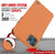 Punkcase Protective & Lightweight TPU Case [Sunshine Series] for iPhone 12 Pro Max [Orange] (Color in image: Teal)