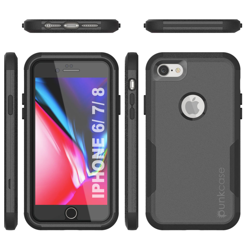 Punkcase for iPhone 6 Belt Clip Multilayer Holster Case [Patron Series] [Black] (Color in image: Mint-Pink)