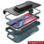 Punkcase for iPhone 7+ Plus Belt Clip Multilayer Holster Case [Patron Series] [Mint] 