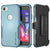 Punkcase for iPhone SE Belt Clip Multilayer Holster Case [Patron Series] [Mint] (Color in image: Mint)