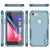 Punkcase for iPhone SE Belt Clip Multilayer Holster Case [Patron Series] [Mint] (Color in image: Pink)