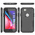 Punkcase for iPhone SE Belt Clip Multilayer Holster Case [Patron Series] [Black] (Color in image: Mint-Pink)