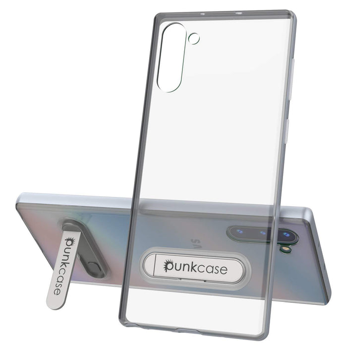 Galaxy Note 10 Lucid 3.0 PunkCase Armor Cover w/Integrated Kickstand and Screen Protector [Silver] (Color in image: Rose Gold)
