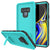 PunkCase Galaxy Note 9 Waterproof Case, [KickStud Series] Armor Cover [Teal] (Color in image: Teal)